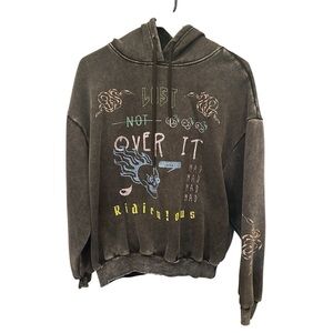 Adika Not Over It Graphic Hoodie